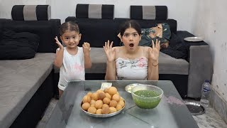 GOLGAPPA EATING CHALLENGE 😘 - SHANAYA ROY | PANIPURI CHALLENGE