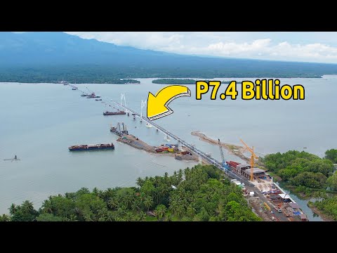 This Massive PHP7.4 BILLION BRIDGE will soon connect 2 Provinces in the Philippines