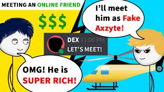 When a Gamer meets his Online Friend