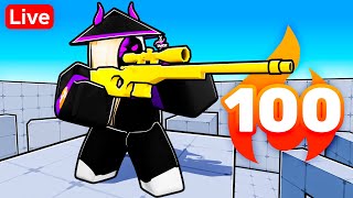 🔴IM BACK IN ENGLAND!!! LIVE 1v1ing VIEWERS for my CHARM in Roblox Rivals🔴