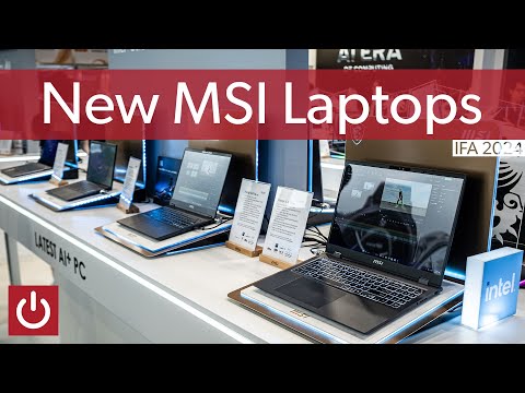 Updated Core Ultra Series 2 & Ryzen AI 300 Laptops From MSI