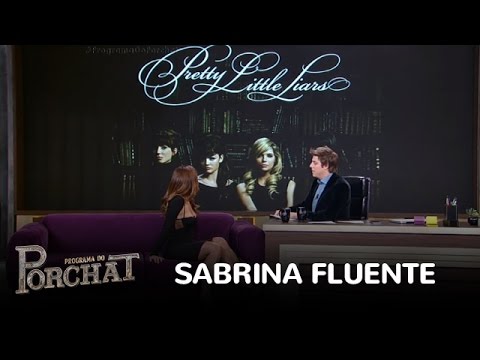 Sabrina Sato pronuncia nomes de séries em inglês