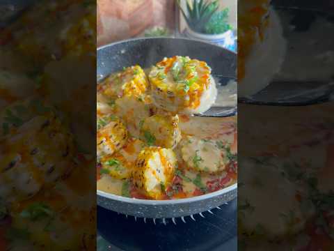 Sweetcorn in creamy garlic sauce