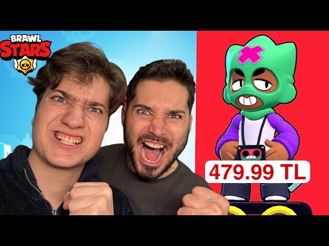 ABİME 479 TL’YE YENİ KARAKTERİ ALDIM ÇOK GÜÇLÜ ! (BRAWL STARS)