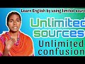 Learning English with Limited Resources