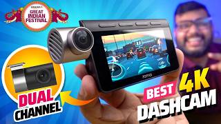 BEST 4K Dashcam in SALE!! 🔥  70mai A800S 4K Dual Channel Dashcam Unboxing & Review!!