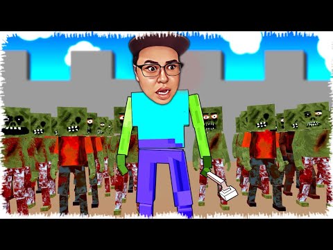 Қаланы Төртбұрышты Зомбилер басып алды