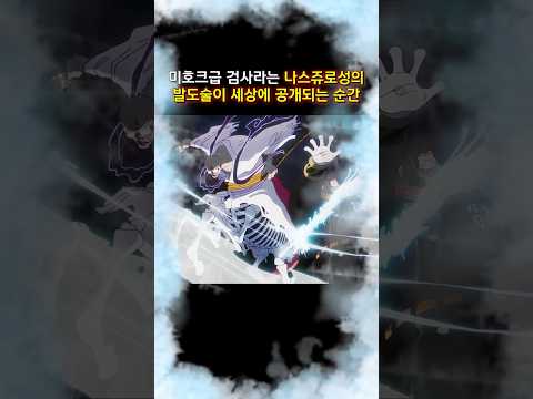 미호크급 검사라는 나스쥬로성의 발도술이 세상에 공개되는 순간  #onepiece  #원피스