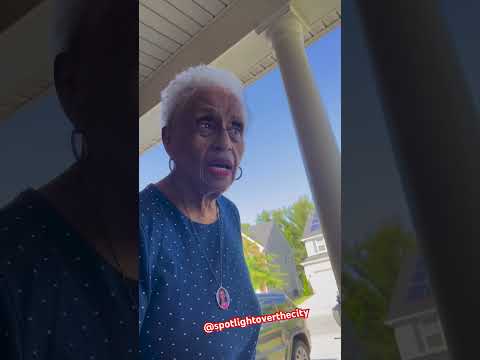 DONT ASK HER IF YOU NOT READY FOR THE TRUTH!!! #funnyoldlady #spotlightoverthecity