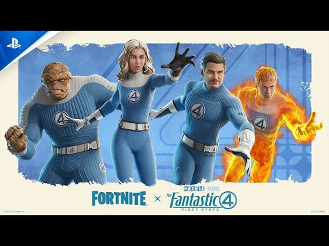 Fortnite - Marvel’s First Family, The Fantastic Four, Arrives | PS5 & PS4 Games