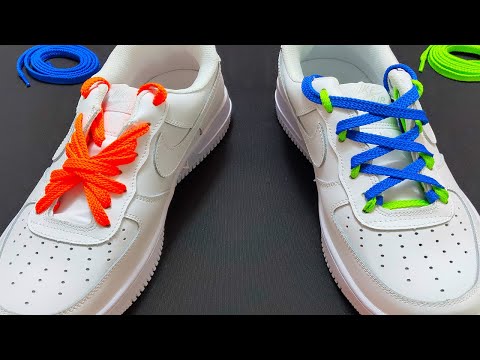 10 Creative Ways How to Lace Nike Air Force 1
