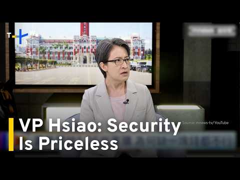 YouTube video thumbnail: Taiwan Vice President Defends US$40 Billion Special Defense Budget