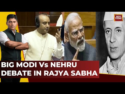 BJP MP Sudhanshu Trivedi Declares 'Modi Can't Be Compared With Nehru' |Experts On India Today Debate