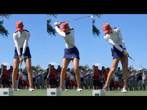 [세로골프TV] SLOW MOTION SWING #nellykorda #charleyHull #rosezhang