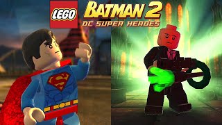 SUPERMAN Y LUTHOR ENTRAN AL JUEGO - LEGO BATMAN 2 Ep.2