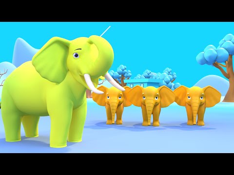 Hathi Raja Kahan Chale Rhymes For Childrens | Hindi Poem