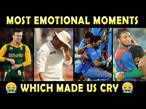 Top 5 Most Saddest moments | Cricketers Crying on field |  Emotional Moments in Cricket History Ever