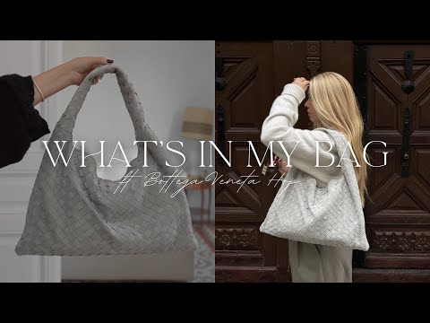 What's In My Bag ft. Bottega Veneta Small Hop Bag 🩶 | What Fits & Review