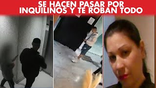 Se conocieron NUEVOS VIDEOS de la FAMILIA LADRONA: Con perfiles falsos, alquilaron y robaron todo