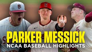 Parker Messick college baseball highlights at Florida State