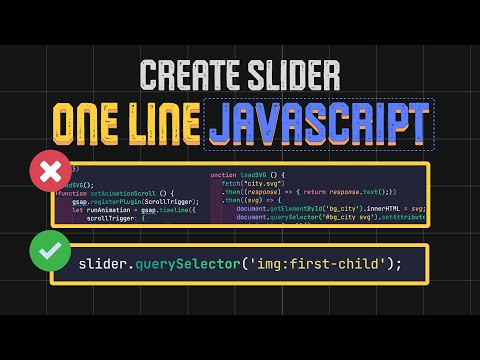 Build a Slider with One Line Of Javascript Code