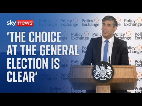 Rishi Sunak: 'The choice at the general election is clear'