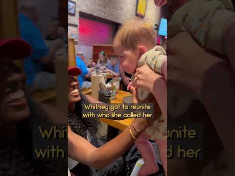 Surrogate mom reunites with baby she carried for cancer survivor 🥹💙 #shorts