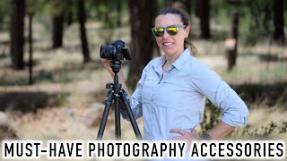 The Five Photography Accessories I Can’t Live Without - Tripod, Camera Strap and More!