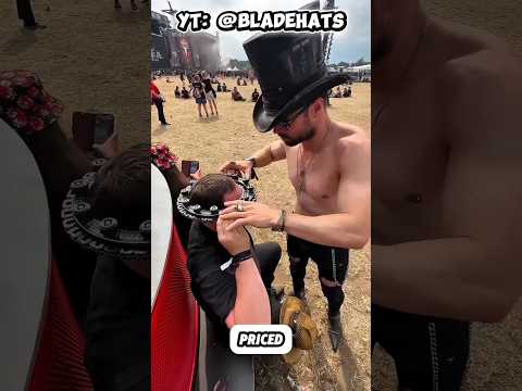 Man Makes Custom Hats Worthing $2000 to 3000😲👌 #shortsfeed #shorts #artist #art #hats #viral #facts