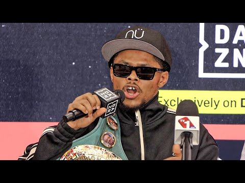 Shakur Stevenson • FULL POST FIGHT PRESS CONFERENCE vs. William Zepeda | DAZN Boxing