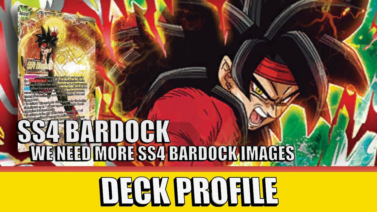 SS4 Bardock (Rainbow) | Dragon Ball Super TCG