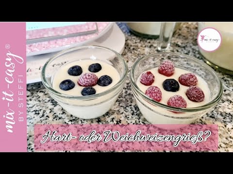 MEIN TEST: Grießbrei mit Hart- oder Weichweizengrieß" Thermomix® | mix-it-easy®