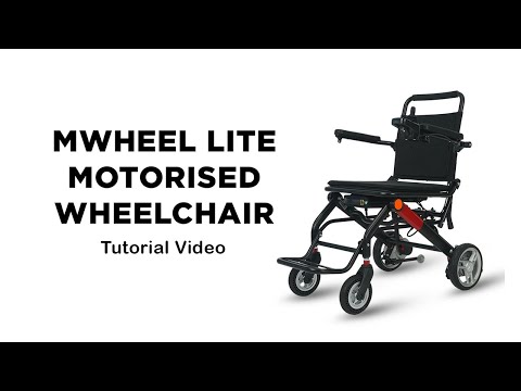 MWHEEL Lite Motorised Electric Wheelchair | Tutorial Video