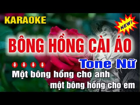 Bông Hồng Cài Áo Karaoke Tone Nữ (Cm) Nhạc Vu Lan Mới Nhất | Trung Hiếu Karaoke