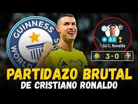 ¡Histórico! ⚽️👑 GOL, MVP y RÉCORD MUNDIAL de CRISTIANO RONALDO | Al Nassr 3-0 Diriyah (2026)