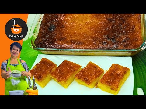 Easy Creamy Delicious Cassava Cake  | Pinoy Dessert Recipe