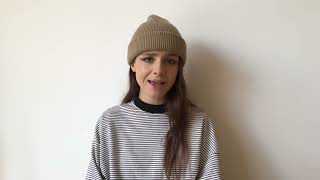 Grace Grundy - Happy Without Me (White Wall Video)