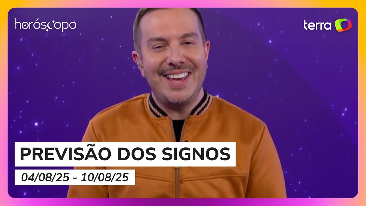 Previsões com André Mantovanni de 4 a 10 de agosto