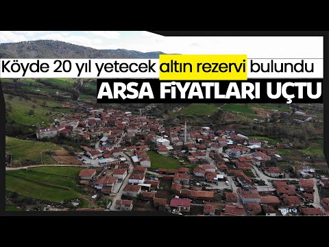 Dağda Yüzüne Bakılmayan Arsalar Altın Rezervi Bulunduktan Sonra Değerine Değer Kattı
