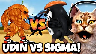 UDIN DIN DUN VS SIGMA BOY !! 🙀 -  Anomali Brainrot Indonesia
