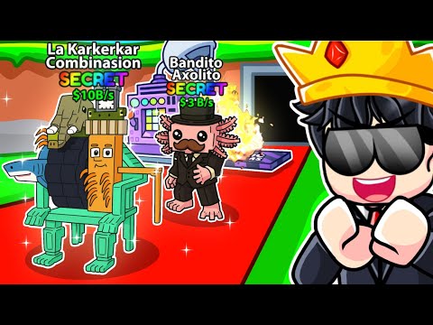 I Crafted NEWEST SECRET BRAINROTS in Steal a Brainrot Roblox