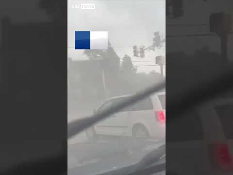 Extreme tornado strikes Maryland