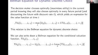 Week 13: Dynamics and Endogeneity | Video 3: Dynamic Discrete Choice Models