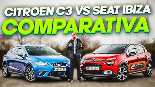Comparativa SEAT IBIZA VS CITROËN C3