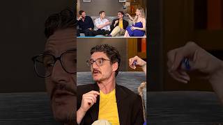 Pedro Pascal causes chaos with sticky hand ✋😭 #shorts
