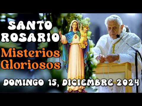 🔵SANTO ROSARIO EN LATÍN, MISTERIOS GLORIOSOS, Diciembre 15, 2024