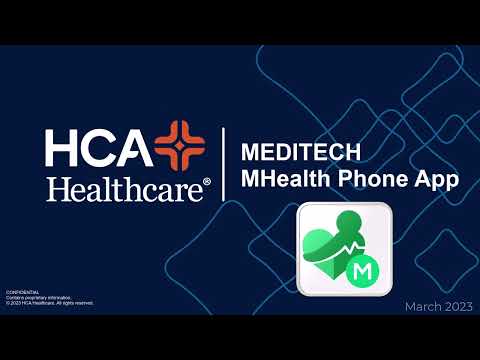 Expanse Health Portal - MEDITECH MHealth Phone App