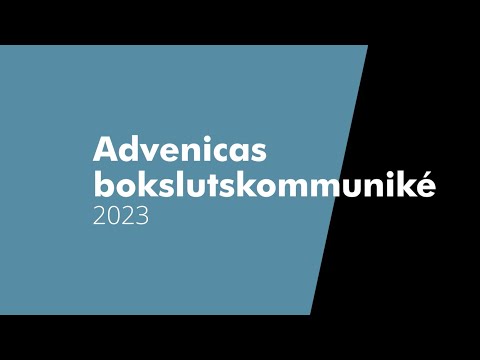 Advenicas bokslutskommuniké 2023