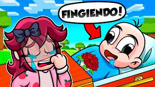 Fingí Mi Muerte en Minecraft 😱 BEBE NOOB