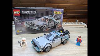 Lego 77256 - Speed Champions Delorean Time Machine - Kurzreview inkl. Umbau